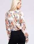 Floral Chiffon Blouse