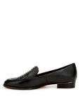 Gabassi Studded Genuine Leather Loafers