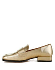 Jongs Metallic Penny Loafers