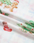 Gingerbread Christmas Pajama Set — Pink