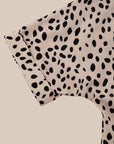 Leopard V-Neck Blouse - Online Only