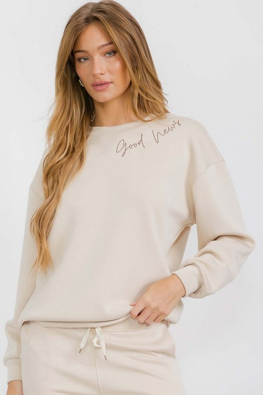 Jesus Saves Ultra Comfy  Graphic Sweatshirt