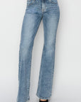 RISEN Full Size Mid Rise Bootcut Jeans