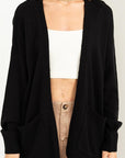 HYFVE True Story Open Front Cardigan Sweater - Online Only