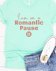 Romantic Pause Graphic Tee PLUS