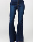 American Bazi Side Slit Flare Jeans