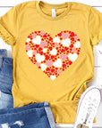 Multiple Heart Graphic Tee PLUS