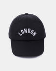 Zenana Embroidered City Baseball Cap