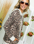 e Luna PLUS Cheetah Print Sweatshirt