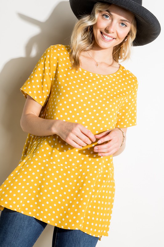  Polka Dot Tunic