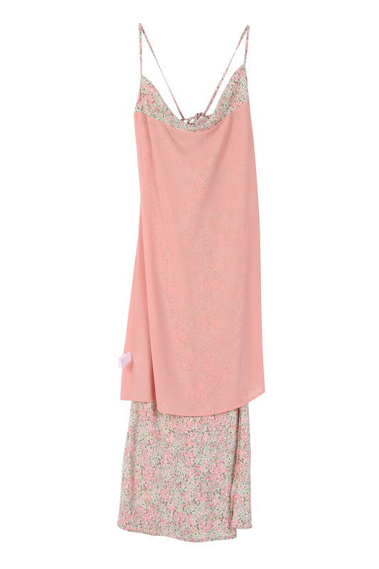 Lilou Cami Floral Print Dress