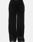 Mono B Elastic Waist Corduroy Cargo Pants