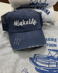 Lakelife Embroidered Trucker Hat