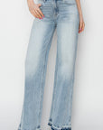 Risen Full Size High Rise Wide Leg Jeans