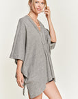 Jade By Jane V-Neck Poncho Top