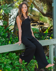 Black Tie Strap Nomad Jumpsuit