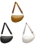 Romee Woven Saddle Bag - My Pampered Life Seattle
