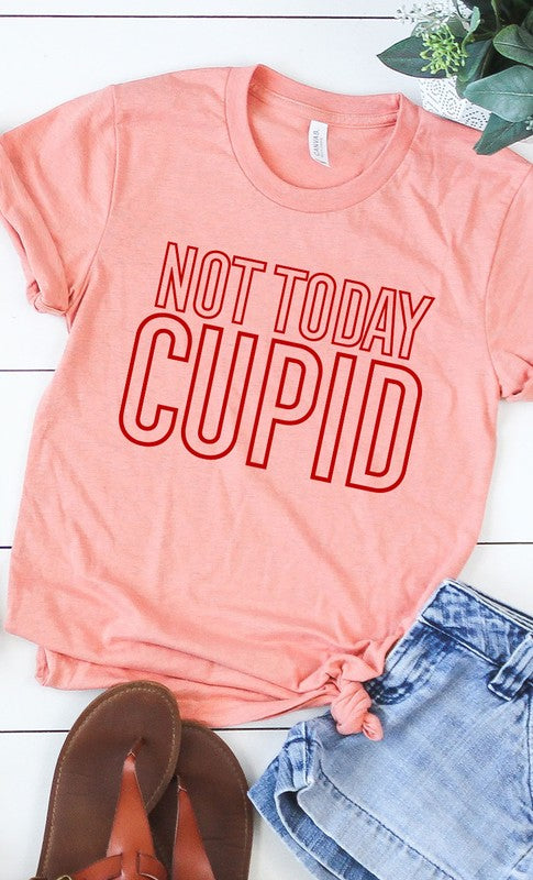 Not Today Cupid Graphic Tee