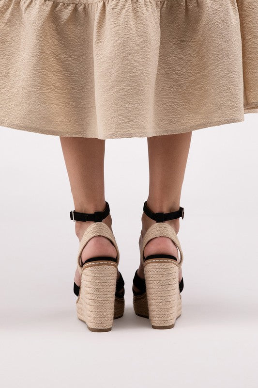 Basset-S Espadrille Wedge Sandals