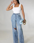 GJG Denim Tyger Wide Leg Jean