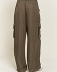 Jade by Jane Satin Cargo Pants