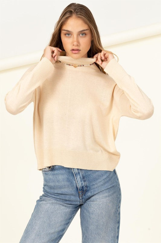 HYFVE Warm Personality High-Neckline Sweater