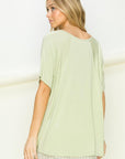 HYFVE At Rest Oversized Short Sleeve Top