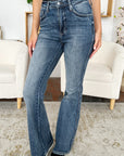 Judy Blue Full Size High Waist Tummy Control Flare Jeans