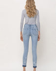 Flying Monkey Mid Rise Crop Skinny Jean  - Online Only