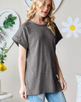 Heimish Full Size Short Sleeve Round Neck T-Shirt