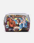 Nicole Lee USA Printed Extra Large Cosmetic Pouch