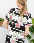 Allover Floral Casual Top