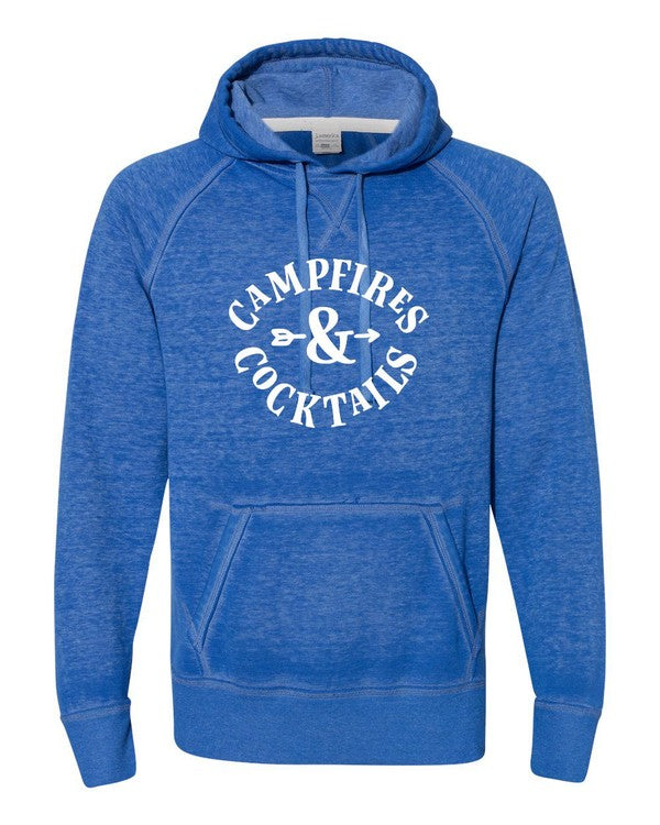 PLUS Campfires and Cocktails Vintage Hoodie