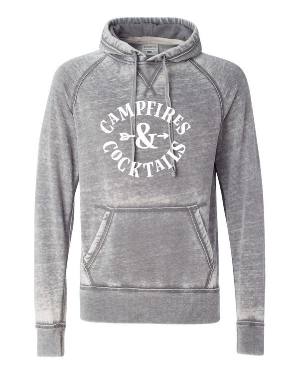 PLUS Campfires and Cocktails Vintage Hoodie