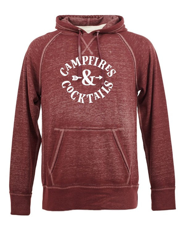 PLUS Campfires and Cocktails Vintage Hoodie