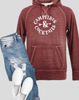 PLUS Campfires and Cocktails Vintage Hoodie