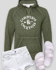 Campfires and Cocktails Vintage Hoodie