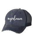 hashtag girlmom trucker hat