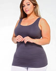 Yelete Womens Seamless Tank Top - PLUS SIZE