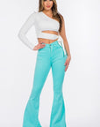 GJG Denim Turquoise Bell Bottom- Inseam 30"