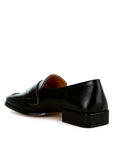 Jongs Metallic Penny Loafers