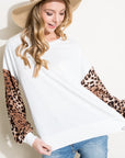 e Luna PLUS Animal Mix Volume Sleeve Top