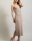 Ribbed Knit Maxi Dress