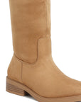 Chiru Round Toe Microfiber Calf Boots