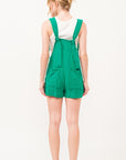 And The Why Button Up Tie Back Sleeveless Romper