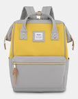 Himawari Waterproof Canvas Backpack Bag with Side Pockets