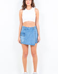 American Bazi Cargo Pocket Denim Skort