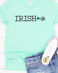 Irish-ish Type Font Graphic Tee