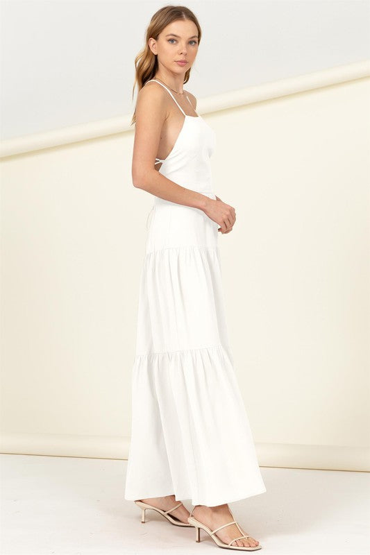 HYFVE Said Yes Tiered Maxi Dress - Online Only