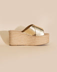 Partner-s Raffia Platform slides